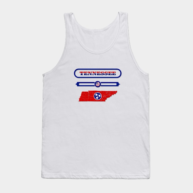 TENNESSEE STATE, UNITED STATES, USA. SAMER BRASIL Tank Top by Samer Brasil